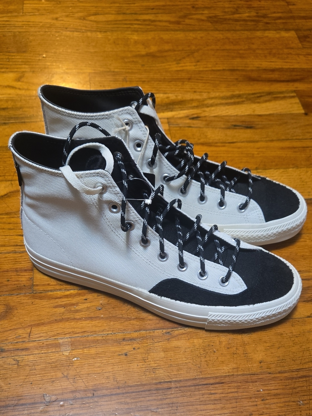 Converse Chuck Taylor All Star Pro Cordura High 'Egret Black' Size 10.5